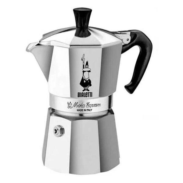 фото Кофеварка гейзерная moka express silver (1168) bialetti