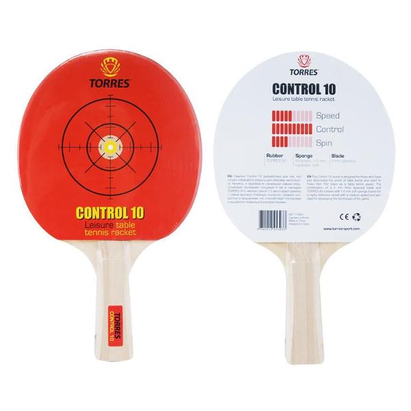 фото Ракетка для настольного тенниса control 10 (tt0001) torres