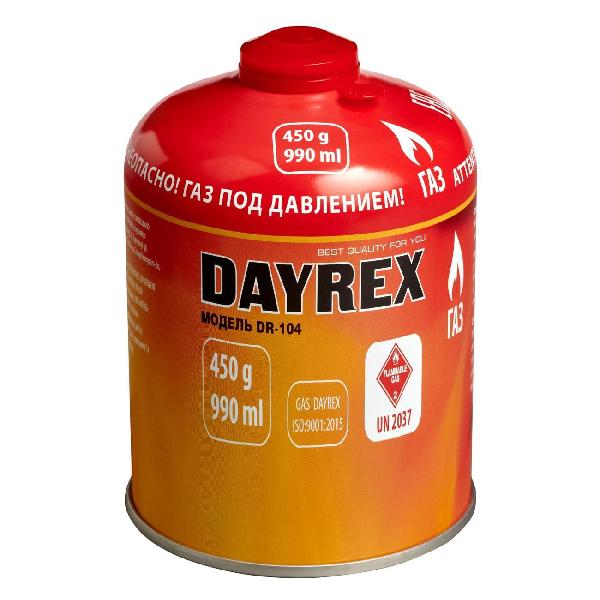 фото Газовый баллон 104 1/12, 450 г dayrex