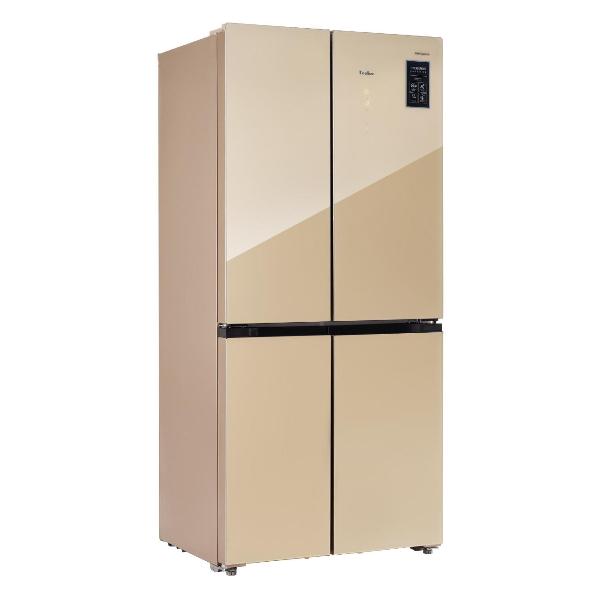 фото Холодильник rcd-482i beige glass tesler