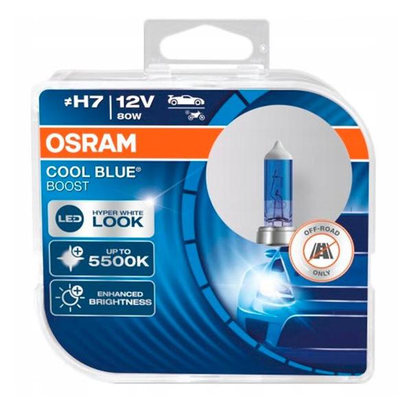 фото Автомобильная лампа h11 75w pgj19-2 5500к 12v duobox (62211cbb-hcb) osram