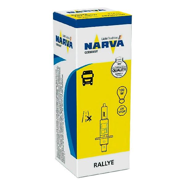 фото Автомобильная лампа h1 100w p14,5s 24v rally (48750) narva