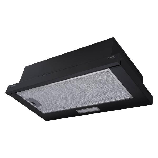 фото Встраиваемая вытяжка slidebox60bk light meferi