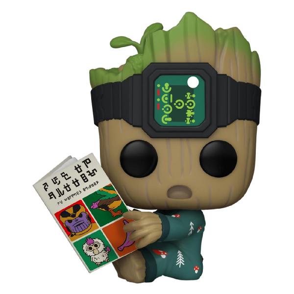 фото Фигурка pop! bobble: marvel: i am groot: groot in onesie with book 1193 (70651) funko