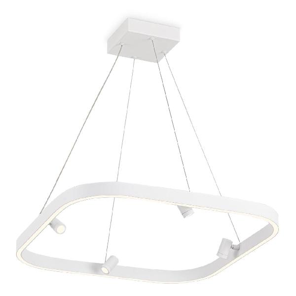 фото Светильник подвесной fl 50w 3000k/4200k/6400k, белый (fl5802) ambrella light