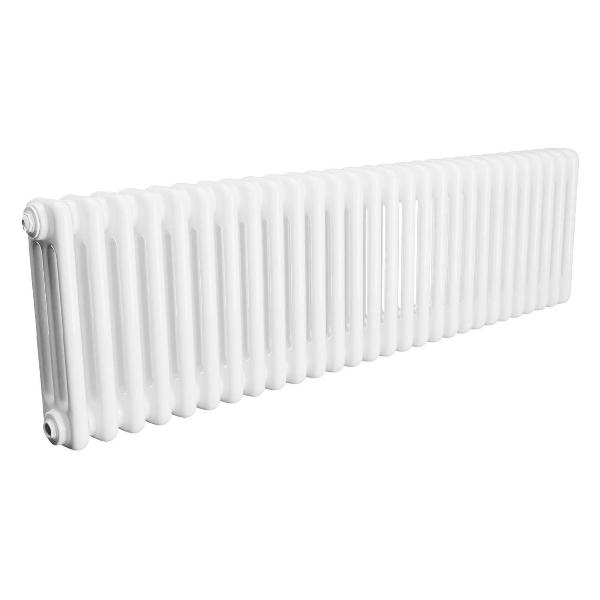 фото Стальной радиатор tesi, 28 секций, боковое подключение 3/4", белый (30565) irsap