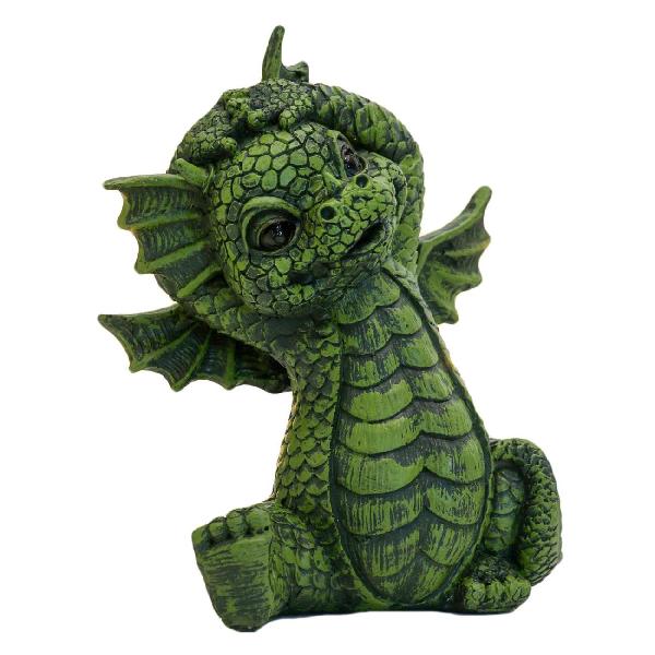 фото Декоративная фигура "дракон счастливый", 17х13х9 см (9855180) хорошие сувениры