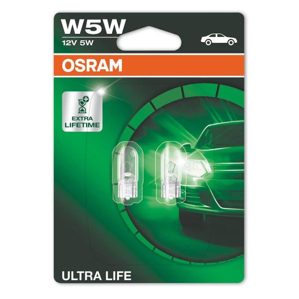 фото Автомобильные лампы ultra life 5w 12v, 2 шт (2825ult-02b) osram