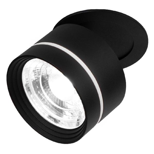 фото Встраиваемый светильник stark 8w 4200к, черный (25035/led) elektrostandard