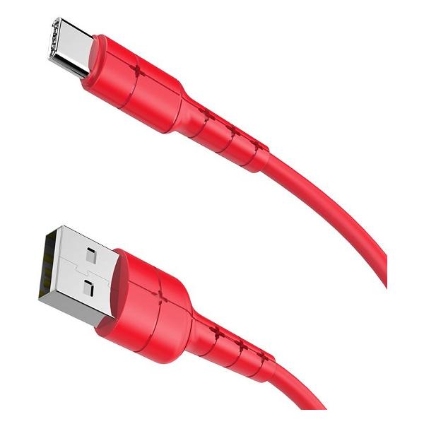 фото Кабель x30 star usb type-c, 1 м, красный (91189) hoco