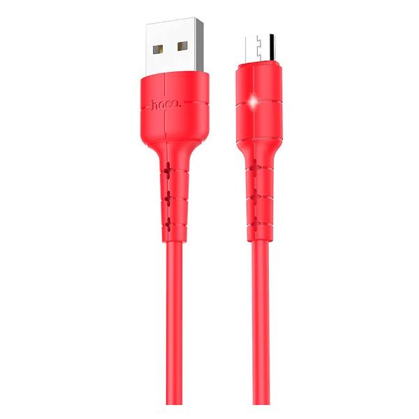 фото Кабель x30 star usb/microusb, 1 м, красный (91158) hoco