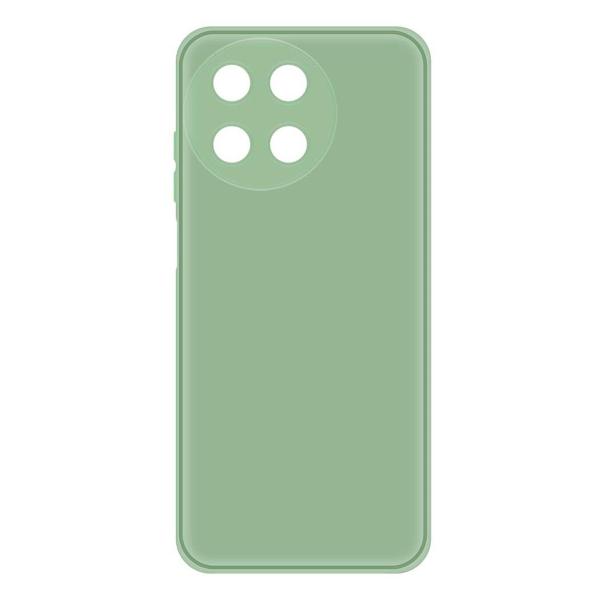 фото Чехол silicone case для realme 11 4g, зелёный (475573) krutoff