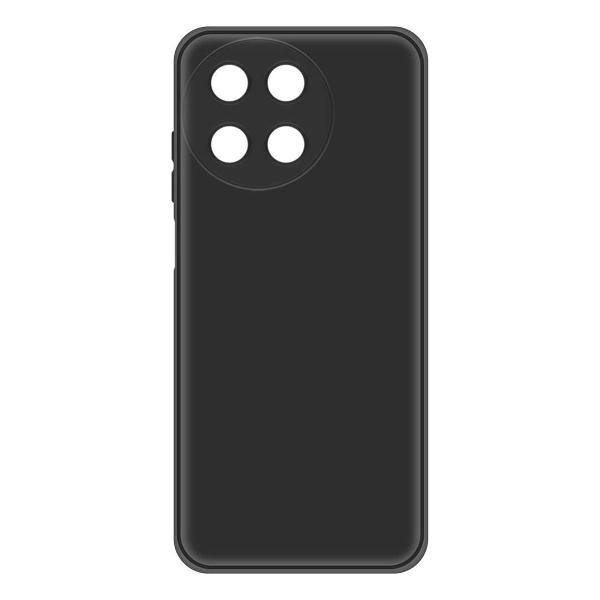 фото Чехол silicone case для realme 11 4g, черный (475576) krutoff