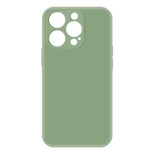 фото Чехол silicone case для iphone 14 pro, зелёный (453066) krutoff