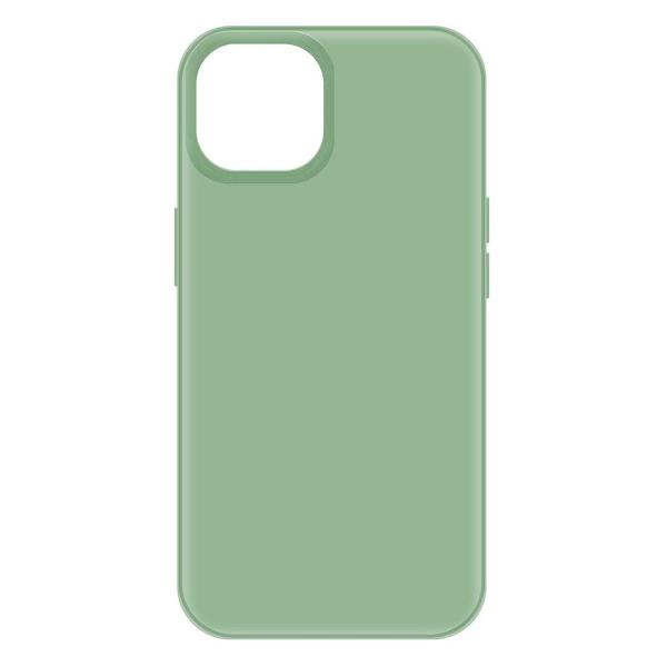 фото Чехол silicone case для iphone 15 plus, зеленый (475561) krutoff