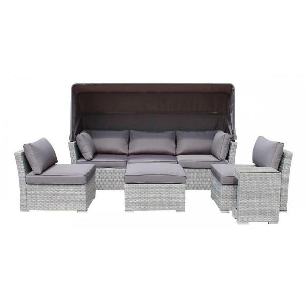 фото Садовый диван-трансформер afm-320g grey афина-мебель