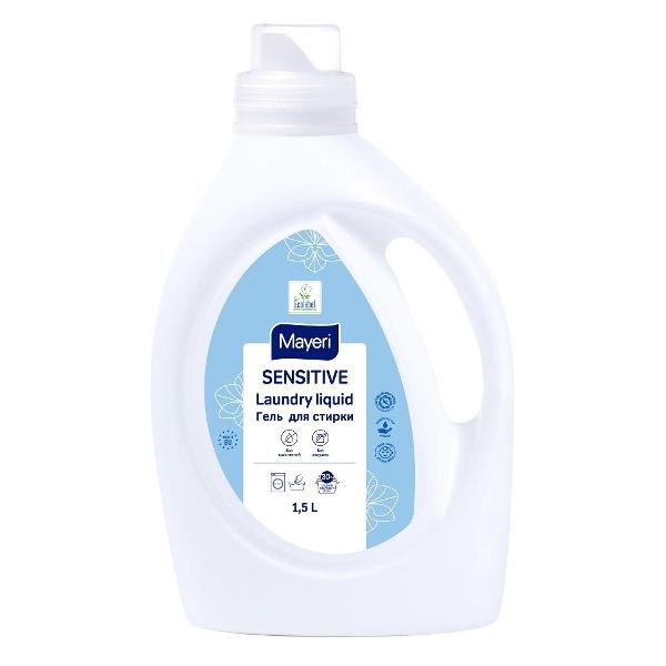 фото Гель для стирки sensitive, 1,5 л mayeri