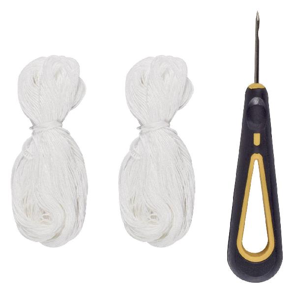 фото Набор для прошивки документов шило с ушком, нить 60 м (605383) staff