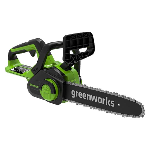 фото Пила цепная аккумуляторная g24cs25, без акб и зу greenworks