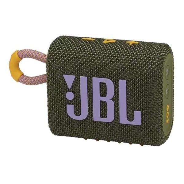 фото Портативная колонка go 3 green jbl