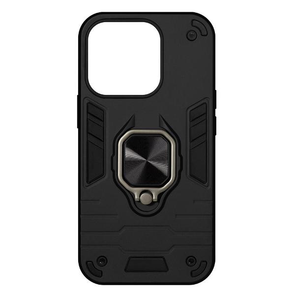 фото Чехол для iphone 15 pro black (iarmor-09) df