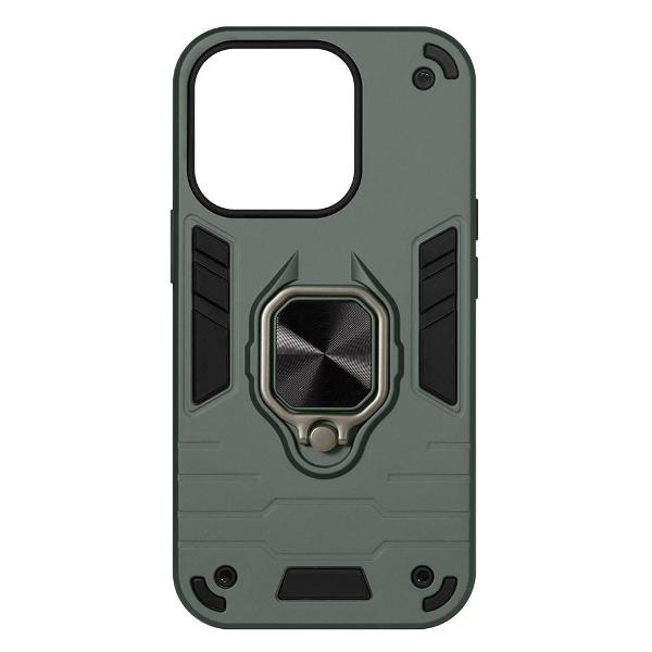 фото Чехол для iphone 15 pro dark green (iarmor-09) df