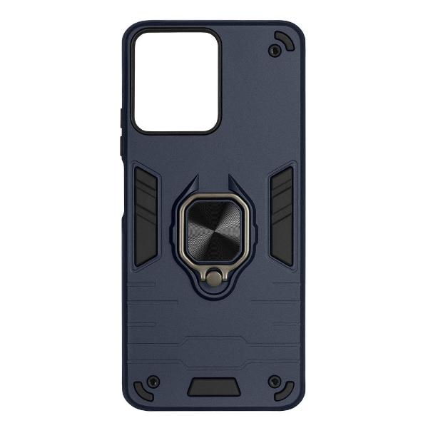 фото Чехол для poco m6 pro (5g) dark blue (xiarmor-06) df