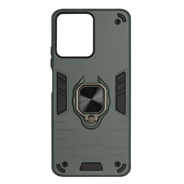 фото Чехол для poco m6 pro (5g) dark green (xiarmor-06) df