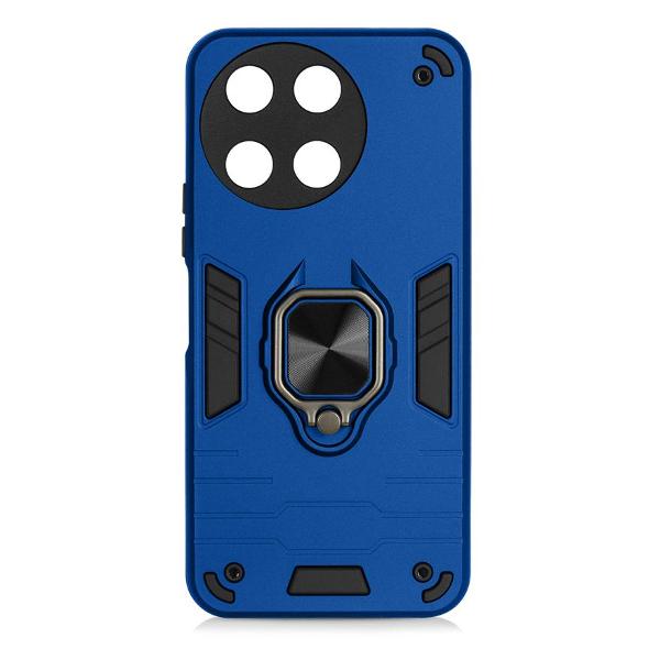 фото Чехол для realme 11 (4g) dark blue (rmarmor-09) df