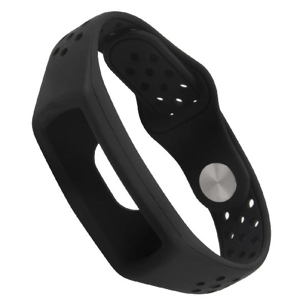 фото Ремешок силиконовый для honor band 5, черный (ут000022780) red line