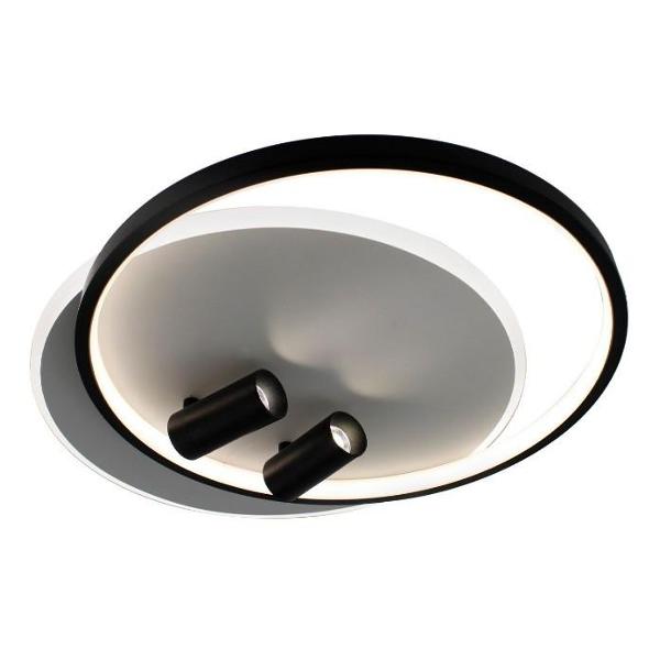 фото Светильник потолочный geometria downlight 65w 2r-app-500х420х130-white/white-220-ip20 estares