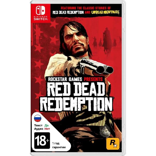 фото Игра для nintendo switch red dead redemption, русские субтитры