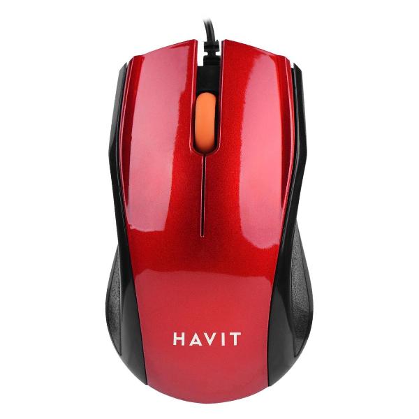 фото Мышь hv-ms689 red havit