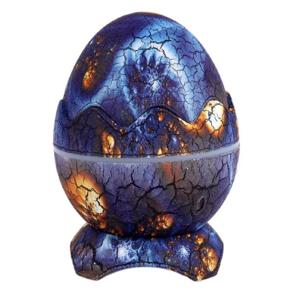 фото Ночник "яйцо динозавра", 10 см, динамик, съемная полусфера, свечение rgb, синий (9616753) luazon-lighting