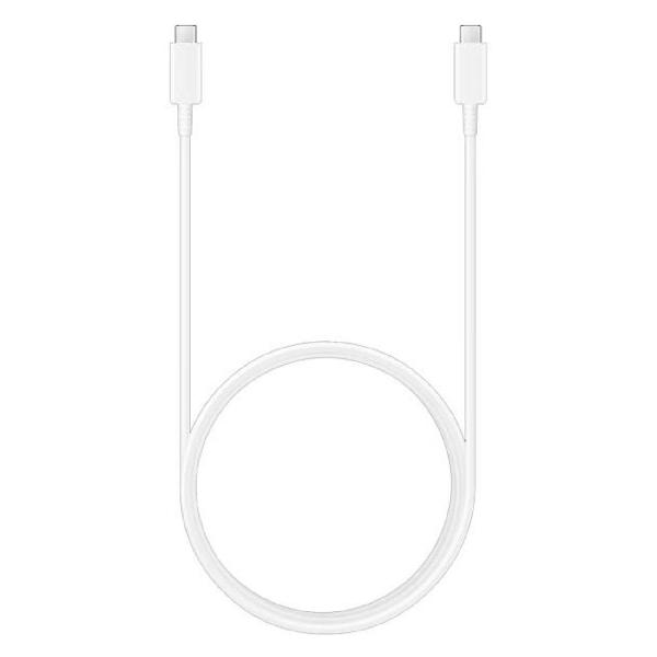 фото Кабель usb type-c/type-c, 100w, 1,8 м, белый (ep-dx510jwrg) samsung