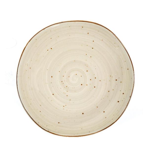 фото Тарелка "хорека графит", 26 см (206-55024) samold