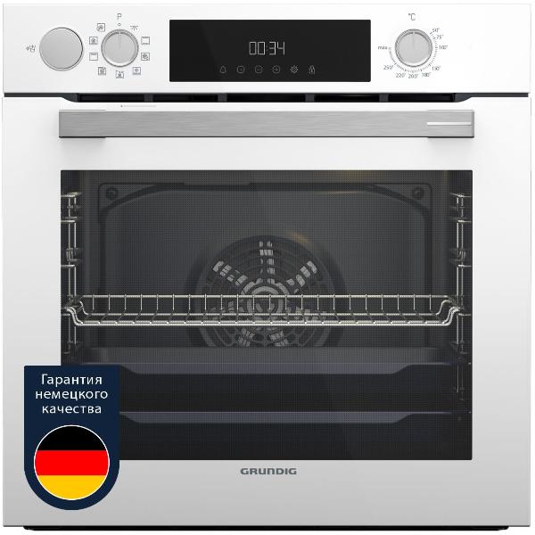 фото Электрический духовой шкаф gebm12300wsa grundig