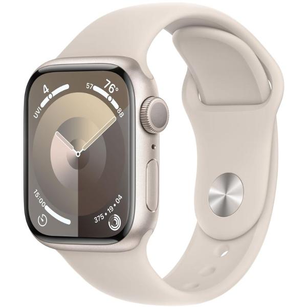 фото Смарт-часы watch series 9 45mm starlight aluminium (mr973) apple