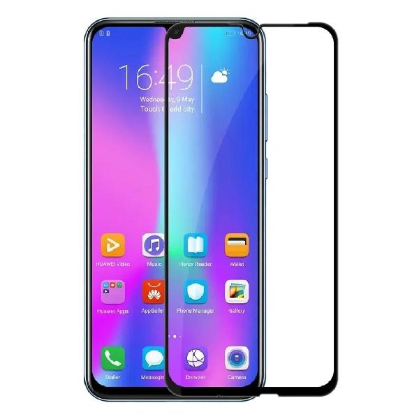 фото Защитное стекло с рамкой для huawei p-smart 2020 full screen&glue black (pf_d0200) perfeo