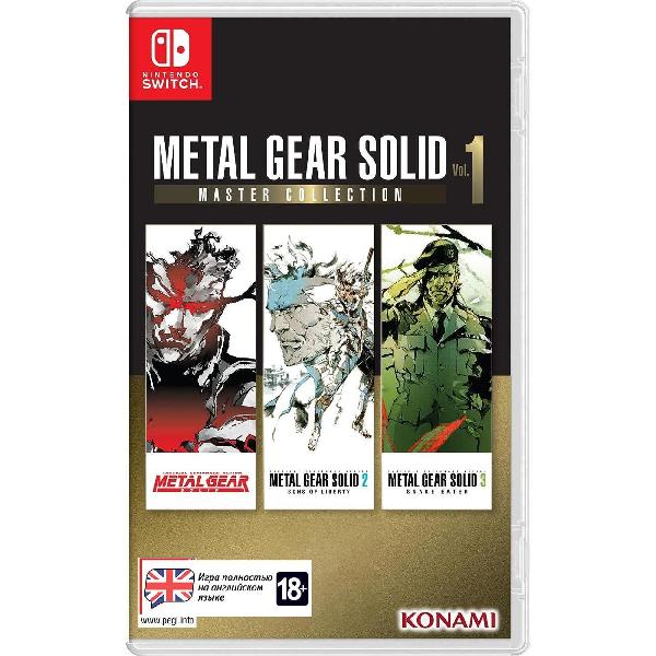 фото Игра для nintendo switch metal gear solid: master collection vol.1. standard edition konami