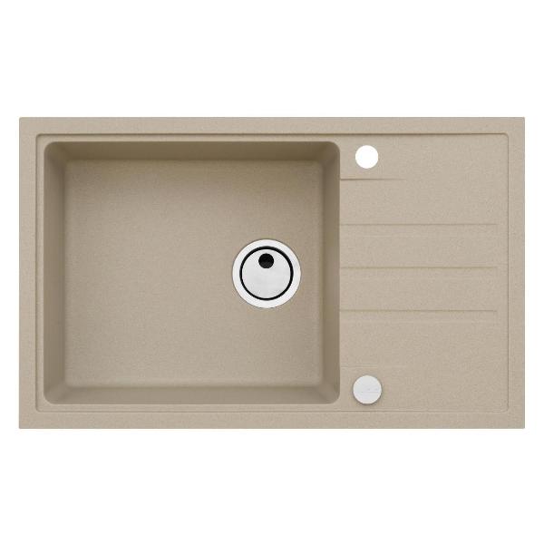 фото Мойка кухонная granital intermezzo 130 beige-g55 (1117048) alveus