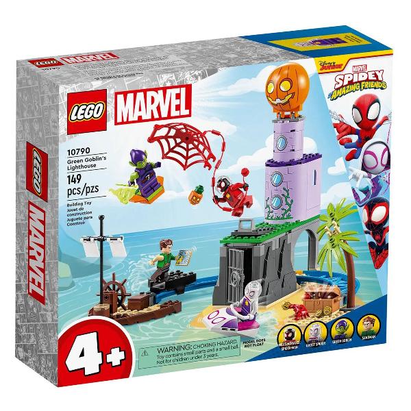 фото Конструктор spider-man: team spidey at green goblin's lighthouse (10790) lego