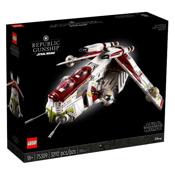 фото Конструктор star wars: republic gunship (75309) lego