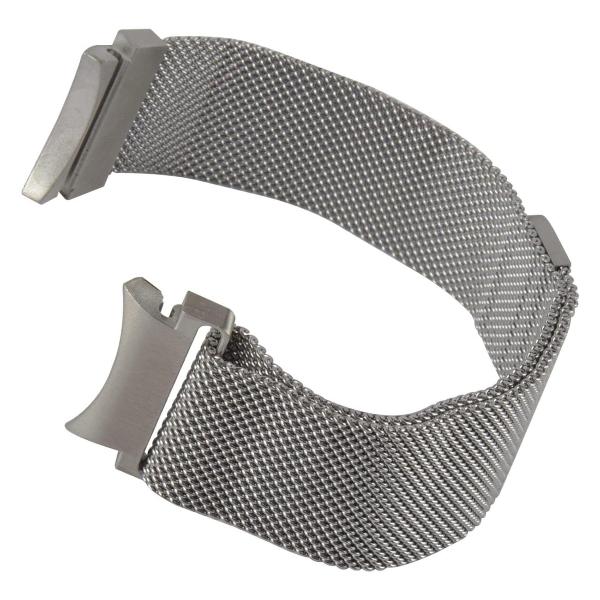 фото Ремешок для samsung galaxy watch 4, 40/44mm, металл, серебристый (ут000028616) barn&hollis