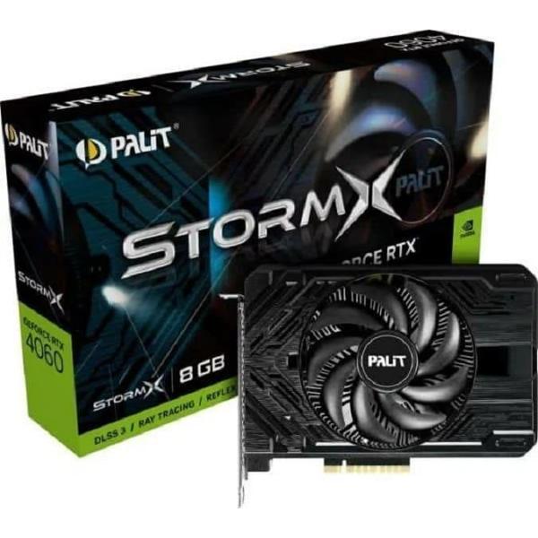 фото Видеокарта nvidia geforce rtx 4060 stormx 8gb (ne64060019p1-1070f) palit