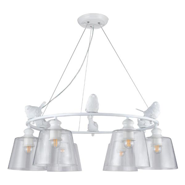 фото Люстра подвесная passero (a4289lm-6wh) arte-lamp