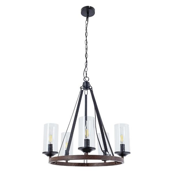 фото Люстра подвесная dalim (a7014sp-5bk) arte-lamp