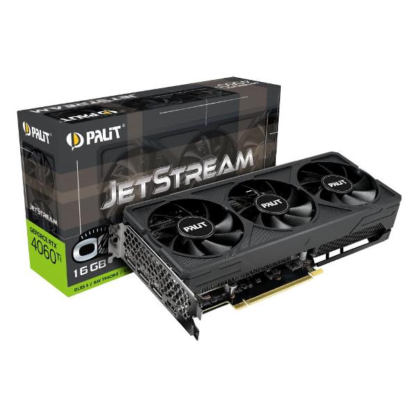 фото Видеокарта nvidia geforce rtx 4060 ti jetstream 16gb (ne6406t019t1-1061j) palit