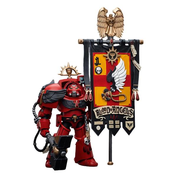 фото Фигурка warhammer 40k: blood angels ancient: brother leonid 1:18 (jt5543) joy toy