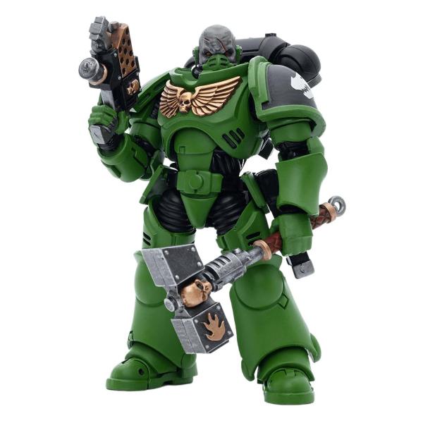 фото Фигурка warhammer 40k: salamanders assault intercessors: sergeant krajax 1:18 (jt5215) joy toy